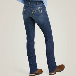 Ariat FR Perfect Rise DuraStretch Avelynn Slim Leg Jean Sz 28